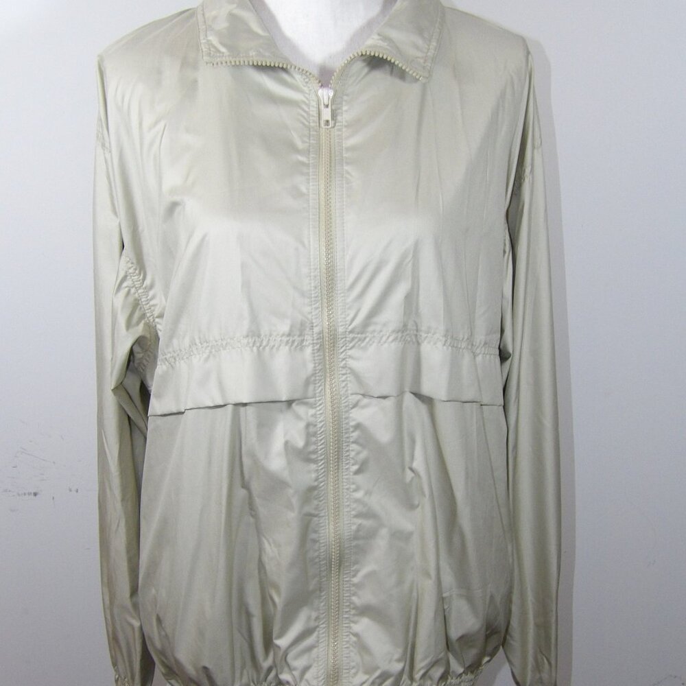 Reebok Golf Women's Lightweight Beige Jacket Size Medium New with Tags - Picture 3 of 5